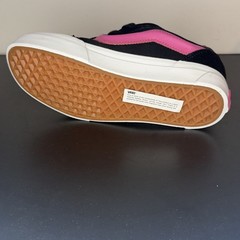 VANS Knu Skool Junior’s Leopard Pop Black Pink Skate Shoes Casual Thick Tongue