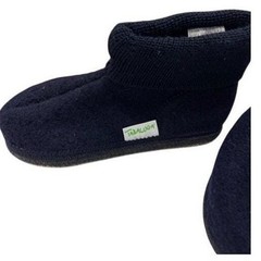 Tabaluga Dragon Slippers Boiled Wool Navy Bootie EU 36 Vintage 1999 German Kids
