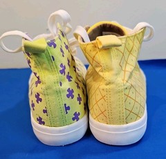 SPONGEBOB SQUAREPANTS PATRICK High Top Shoes SZ 3 Kids Youth Sneakers Ground Up