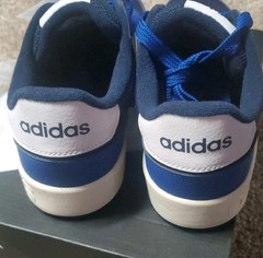 adidas Breakbase J Blue/White Sneaker Unisex Kids US 4.5 UK 4 EU 36 2/3