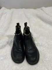 Dr.Martens Kids 2976 Leonore Leo Ankle Leather Boots Shoes Sz 6