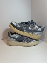 Size 6y – Af1 Dark Sky Blue Velvet