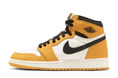Jordan 1 Retro High OG (GS) ‚Yellow Ochre‘ Black Sail FD1437-701 Kids Sz 5-7 Air