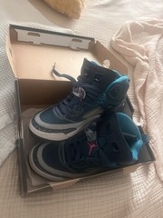 JORDAN SPIZIKE SPACE BLUE / FSN PN-WLF GRY-BLX BLUESP / Unisex kids