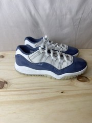 Jordan 11 Retro Low Shoes Kids Diffused Blue Basketball FV5116-104 Size 13C