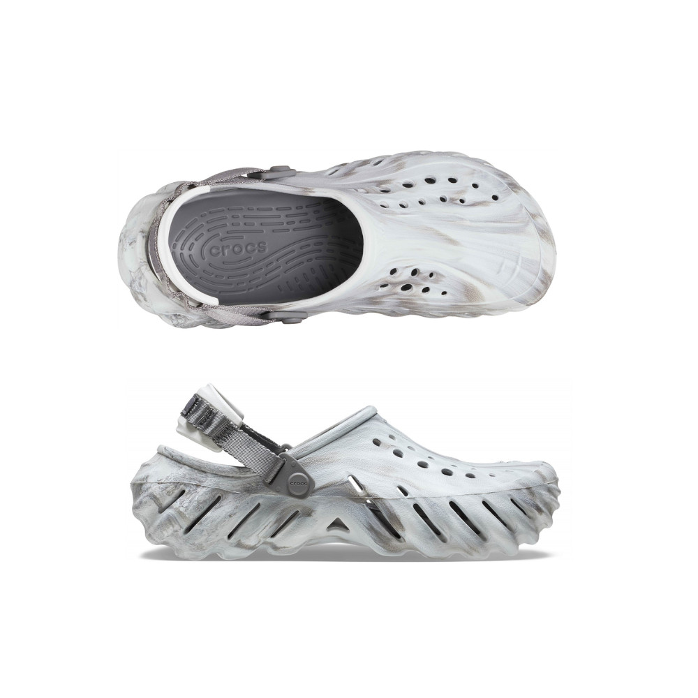 Crocs Echo Marbled Clog Kids Moonlight Multi