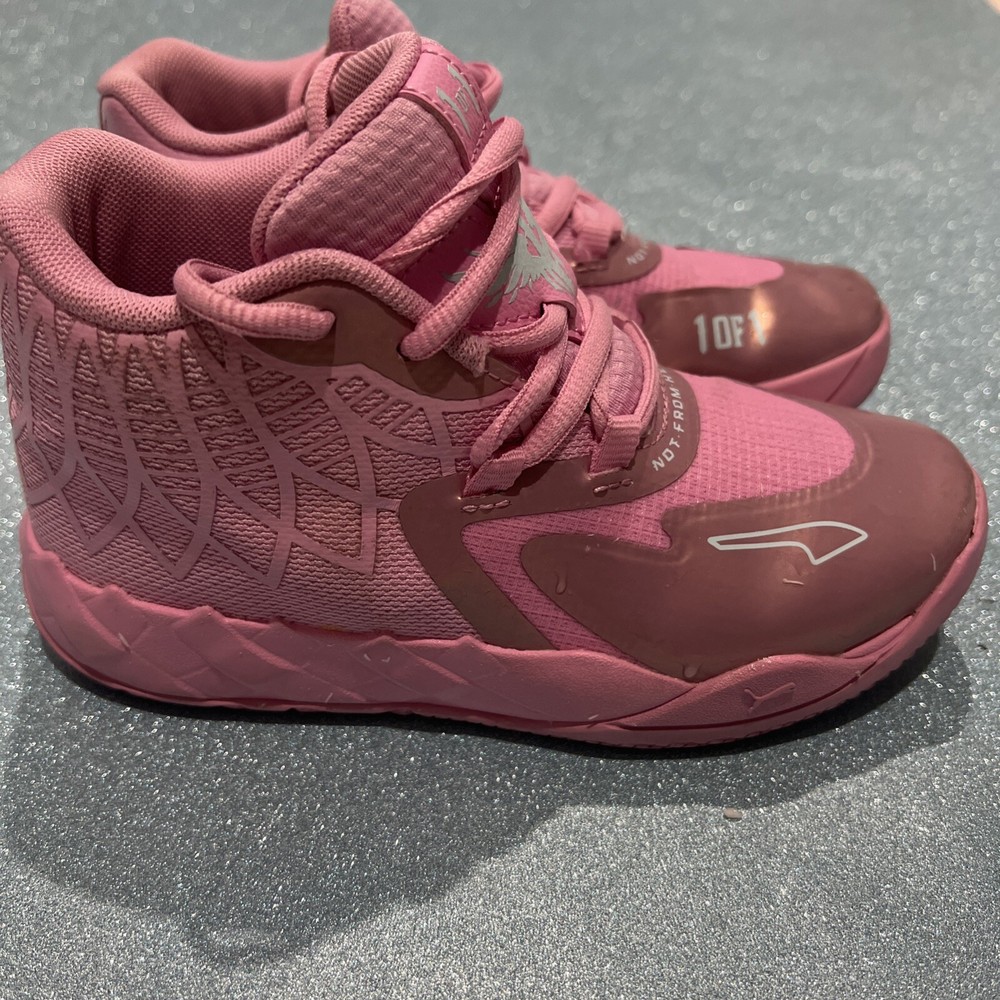 Puma X La Mello Mb 01 Iridescent Aqua Pink Size Kids 1c