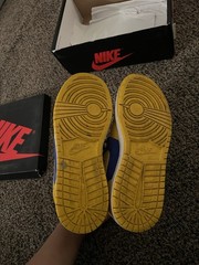 Air Force One Laney Yellow and Blue Size 5 kids