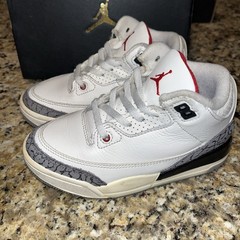 Nike Air Jordan 3 Retro Size 11c White Cement Reimagined (PS) DM0966-100