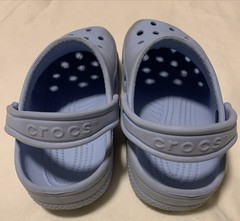 Crocs Classic Clog Light Blue Youth Junior Size 1 Boy Girl Kid Water Sandal Shoe