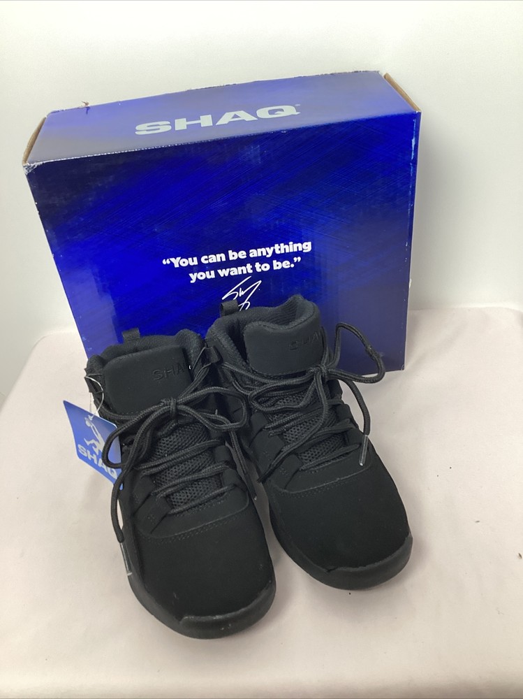NEW Shaq Full Press Basketball Sneaker Black Hi Top 172764 Sz Youth 13D