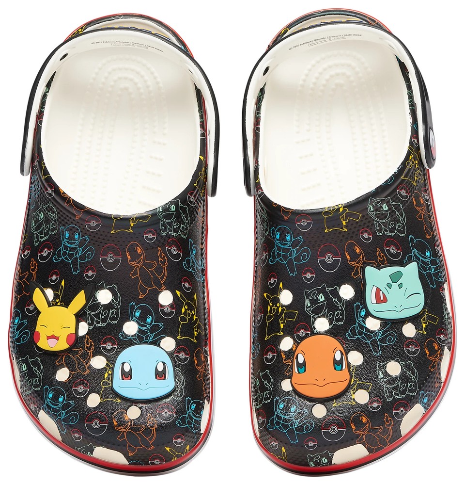 Crocs Pokemon Classic Clogs – Boys‘ Grade School Size 6