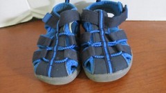 Koala Kids Two-Tone Blue WATER / HIKING SANDALS ~Toddler Size 6