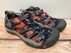 Keen Kids 4 /36 Newport H2 Waterproof Blue/Orange Hiking Sandals