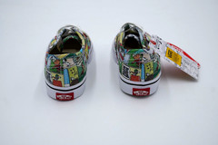 Vans Authentic Peanuts Comics Toddler 9.5 Skate Shoes New Snoopy Charlie