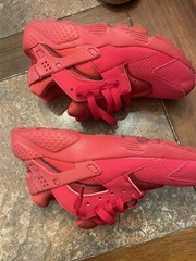 Size 5 (GS) – Nike Huarache Run Low Triple Red