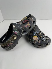 Crocs Vera Bradley X Harry Potter Clog Size C13 Kids Black Gold Glitter Strap