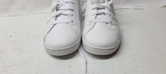 Adidas Neo Advantage VS K Size 2 White Grey Tennis Shoes