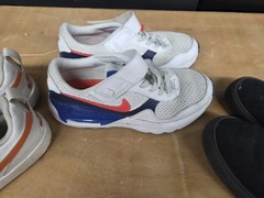 Nike Air Max System Low White Midnight Navy – DQ0285-101 Kids Size 2.5Y Lot Of 3