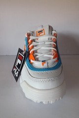 FILA LITTSLE KID’S DISRUPTOR II ‚WHITE/BLUE/ORANGE‘ #3FM00999-132