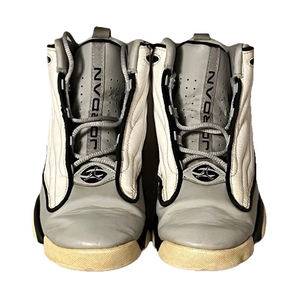 Jordan Pro Strong 3Y Gray White Black Kids Basketball Sneakers