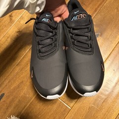 Air Max 270 Gs Black Thunder Size 6.5
