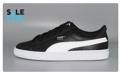 PUMA Basket Classic LFS JUNIOR Black white Shoes 364503-02