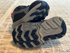 Saucony Wind Shield Alternative Closure Jr. Running Shoe, Navy/Grey/Red, 8M