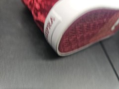 SUPRA Skytop Dark Ruby Velvet / White 58062-643-M Kids Size 6. 5 US