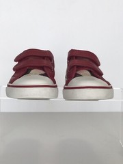 Burberry Nova Slip On Sneakers Checkered Print Unisex Child size 25 or 8.5 Red