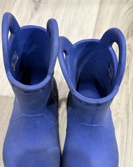 Crocs Kids’ Handle It Rain Boot Blue C8 Preowned 12803
