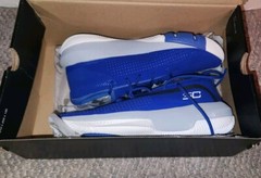 New Youth Under Armor 5.5 Steph Curry 3Zero III Shoes Blue Gray Gently Boys