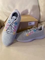Allbirds Smallbirds Wool Runner Light Grey Kid Shoes Y3