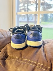 Jordan Air Jordan 1 Mid SE (TD) Unisex Kids 10C Blue/White/Black Leather