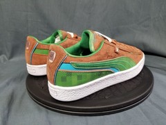 Puma Suede Minecraft (GS) Brown Green Size 6.5 NEW NO BOX