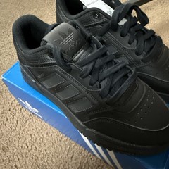 Adidas Drop Step Low J OriginaL – Unisex All Black New IG1053