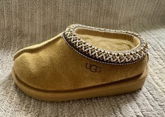 UGG Tasman II Kids Slippers Tan Brown Children’s Slip On Shoes