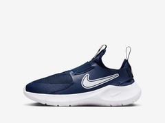 Nike Flex Runner 3 GS Slip On Shoes Midnight Navy White Youth Size 3Y FN1294-403