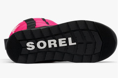 Sorel Winter Waterproof Boots, Red Cactus Pink X Black, 5 US Unisex Big Kid