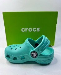 Crocs Classic Clog Toddler C8 (US 8) Lagoon Rubber Slip On 206990-3WM