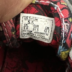 Vans Kids Marvel Comics x Authentic “Super Hero” US Toddler 5.5 – Off The Wall