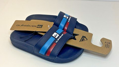 Quicksilver Kids Size 11 Hydrosquish Technology Blue Slides w/Logo