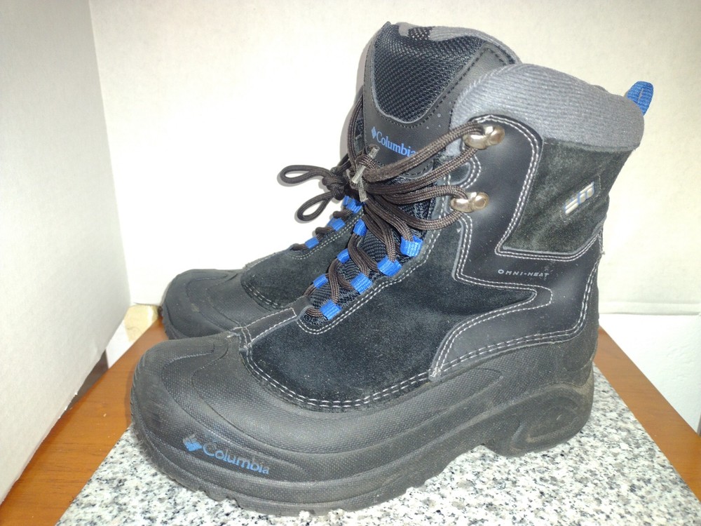 COLUMBIA OMNI HEAT BUGABOOT WINTER BOOT. Boys Boot Sz. 6. Model #BY1290-010.