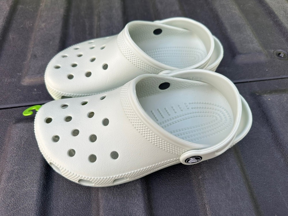 CROCS UNISEX CHILD CLASSIC CLOG, Light Green, C12