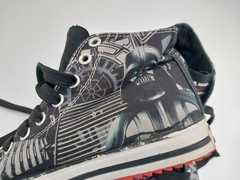 STAR WARS Darth Vader Skechers High Top Shoes Sneakers Youth Size 13 Dark Side