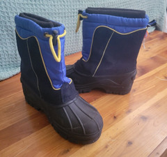 Sporto Duck Waterproof Cold Weather Boots, Child, Size 3, Lined, Worn once