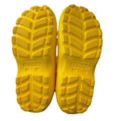 Crocs Unisex-Child Handle It Rain Boots Pull On Yellow Kids Size J2