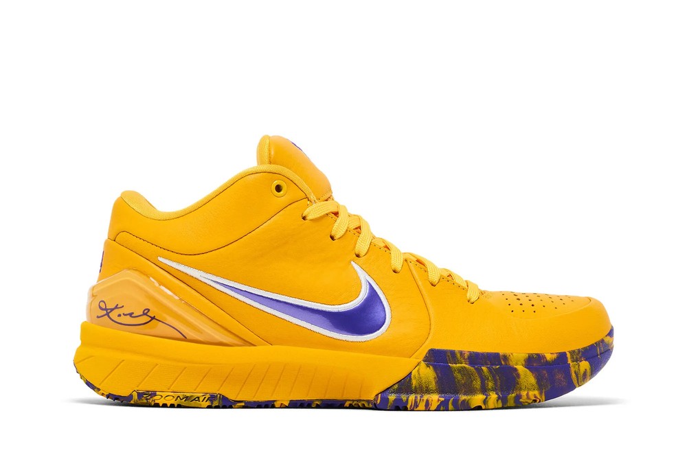 Nike Nike Zoom Kobe 4 Protro Grade School Lakers IQ4109-700 Available Now