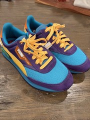 Puma Future Rider Multicolored Nickelodeon Rugrats Edition Kids Size 7C EUC