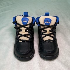 Nike Manoa LTR Boots Black Sesame Game Royal Kids Toddler BQ5374-003 NEW Size 5c